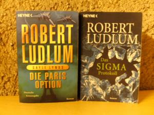 2 X Robert Ludlum - Die Paris Option + Das Sigma Protokoll