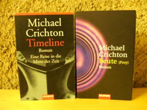 2 X Michael Crichton - Timeline + Beute