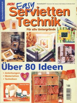 gebrauchtes Buch – Easy Servietten Technik