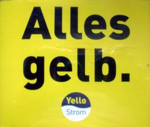 gebrauchter Tonträger – Alles gelb - Yello Strom