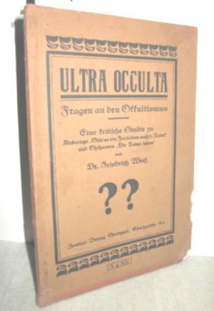 Ultra Occulta (Fragen an den Okkultismus)