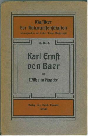 antiquarisches Buch – Wilhelm Haacke – Karl Ernst von Baer