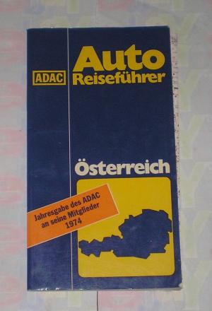 gebrauchtes Buch – ADAC Auto Reiseführer Österreich 1974