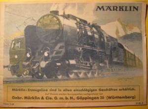 Märklin-Katalog 1938