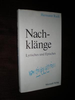 Nachklänge  --  Lyrisches und Episches