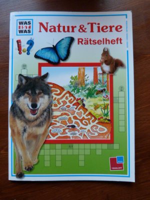 gebrauchtes Buch – Raden, Matthias; Maurer – Natur  Tiere Rätselheft  CK