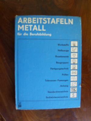 gebrauchtes Buch – Walther Heger – Arbeitstafeln Metall