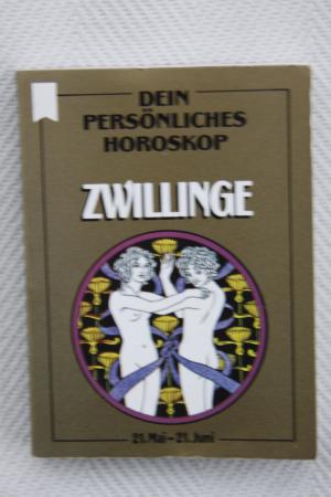 gebrauchtes Buch – Morawetz, Werner  – Dein persönliches Horoskop: Zwillinge, Heyne Mini