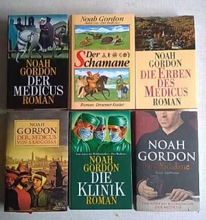 6 X Noah Gordon - Der Medicus + Der Medicus von Saragossa + Der Schamane + Die Erben des Medicus + Die Klinik + Der Katalane