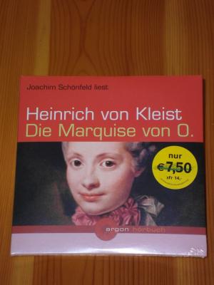 gebrauchtes Hörbuch – Kleist, Heinrich von – Die Marquise von O., 2 CD