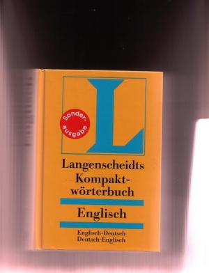 gebrauchtes Buch – Langenscheidts Kompakt Wörterbuch Englisch.