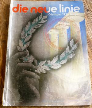 Die neue Linie. Heft 12, VII. Jahrgang, Olympia , August 1936