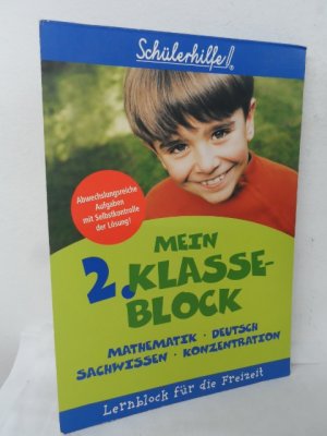 Mein Test-Block Mathematik Deutsch Sachwissen Konzentration