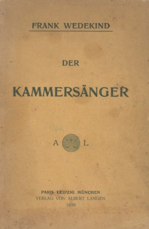 Der Kammersänger., Drei Scenen.