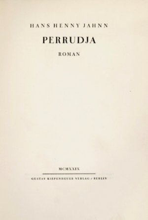 Perrudja., Roman.