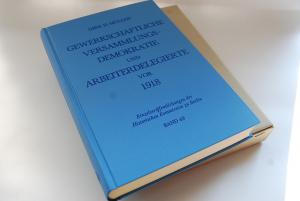 Gewerkschaftliche Versammlungsdemokratie und Arbeiterdelegierte vor 1918: e. Beitr. zur Geschichte d. Lokalismus, d. Syndikalismus u.d. entstehenden Rätebewegung […]