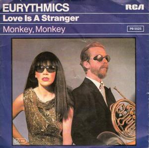 gebrauchter Tonträger – Eurythmics – Love is a stranger / Monkey, Monkey