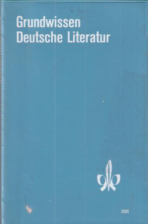 antiquarisches Buch – Grundwissen Deutsche Literatur