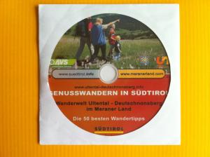 Genusswandern in Südtirol - Die 50 besten Wandertipps CD-ROM