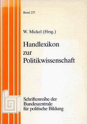 Handlexikon zur Politikwissenschaft