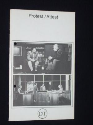 Blätter des Deutschen Theaters in Göttingen, Heft 466, XXX. Jahr, Spielzeit 1979/80. Programmheft Deutsche Erstaufführung PROTEST von Vaclav Havel [und […]