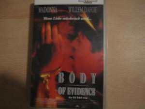 Body of Evidence [VHS] [Videokassette] (1994) Madonna; Willem Dafoe; Uli Edel