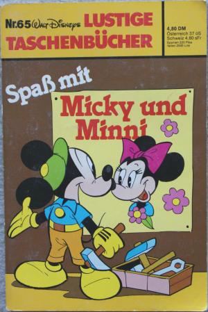 gebrauchtes Buch – Walt Disney – 1. Auflage: Walt Disneys lustige Taschenbücher Nr. 65: Spaß mit Micky und Minni