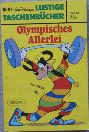 gebrauchtes Buch – Walt Disney – 1. Auflage: Walt Disneys lustige Taschenbücher Nr. 97. Olympisches Allerlei