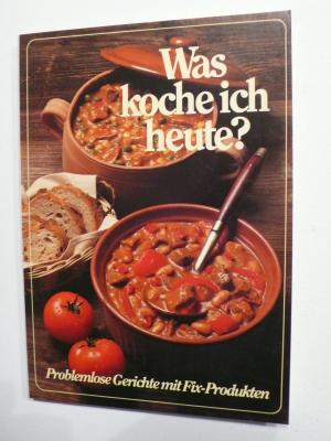 Was koche ich heute? Problemlose Gerichte mit Fix- Produkten