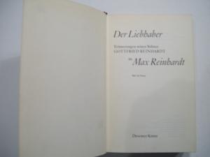 Der Liebhaber. (ISBN 3929010461)
