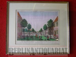 Die Baum Allee zu Mannheim / La Promenade à Mannheim.