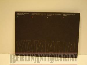 gebrauchtes Buch – Betriebsanleitung – Yamaha. How to care for your Yamaha piano. - Sachgemässe Behandlung Ihres Yamaha Pianos.