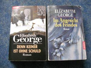 2 X Elizabeth George - Im Angesicht des Feindes + Denn keiner ist ohne Schuld