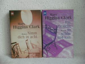 2 X Mary Higgins Clark - Ein Gesicht so schön und kalt + Nimm dich in acht