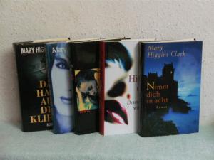 5 X Mary Higgins Clark - Denn vergeben wird dir nie + Das fremde Gesicht + Nimm dich in acht + Das Haus auf den Klippen + Ein Gesicht so schön und kalt