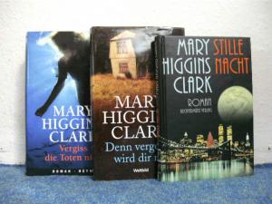 3 X Mary Higgins Clark - Vergiss die Toten nicht + Denn vergeben wird dir nie + Stille Nacht