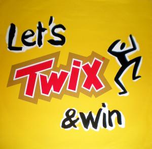 Lets Twix and win 33er-Vinyl-Single Mars GmbH, 1991