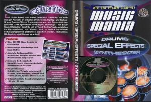 Music Mania, Drums, Special Effects, Synthesizer, CDROM