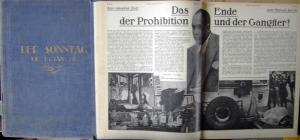 Der Sonntag, " Le Dimanche " Illustriertes Familienblatt für Elsass und Lothr...Jahrgang 3/1933