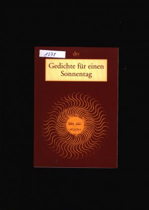 gebrauchtes Buch – Hrsg.Mayer,Mathias – Gedichte für einen Sonnentag