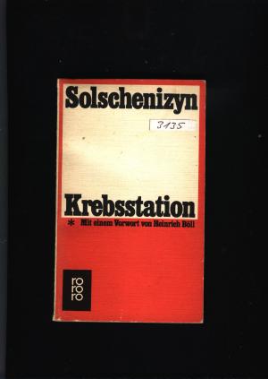 gebrauchtes Buch – Alexander Solschenizyn – Krebsstation - Band 1