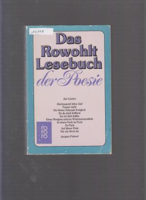 Das Rowohlt Lesebuch der Poesie