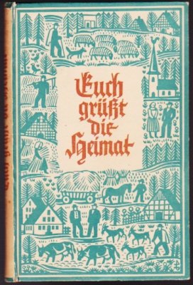 Euch grüßt die Heimat. (2.) Feldpostgabe des Sauerländischen Gebirgs-Vereins an seine feldgrauen Mitglieder zu Weihnachten 1941. Inliegend: Anschrieben des Sauerländischen Gebirgs-Vereins.