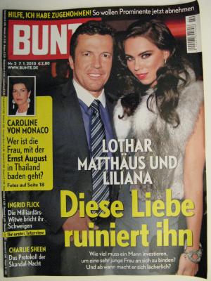 gebrauchtes Buch – HUBERT BURDA MEDIA – BUNTE Nr.2 07.01.2010