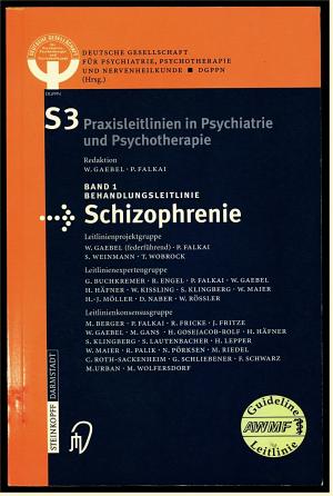 gebrauchtes Buch – Deutsche Gesellschaft für Psychiatrie – Behandlungsleitlinie Schizophrenie