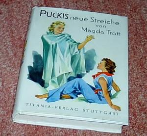 gebrauchtes Buch – Trott, Magda/ Fritz Hartenstein  – Pucki. Puckis neue Streiche . 5. Band