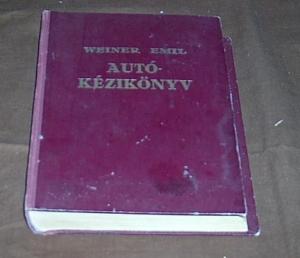 Autó-Kézikönyv - Az Autó szerkezete, Kezelése És Vezetése - Auto-Handbuch - seltene Ausgabe in ungarischer Sprache