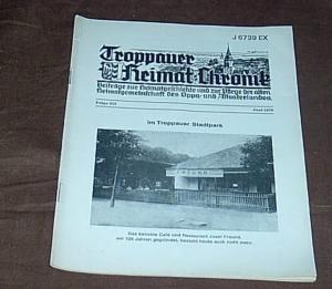 gebrauchtes Buch – Heimatkreisgemeinschaft Troppau  – Troppauer Heimat-Chronik - Juni 1979 . Beiträge zur Heimatgeschichte und zur Pflege der alten Heimatgemeinschaft des Oppa- und Altvaterlandes