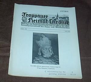 gebrauchtes Buch – Heimatkreisgemeinschaft Troppau e – Troppauer Heimat-Chronik - Juli 1978 - Beiträge zur Heimatgeschichte und zur Pflege der alten Heimatgemeinschaft des Oppa- und Altvaterlandes