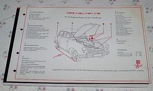 Lloyd LP 400 S, LS 400 S, LT 500 - Pflegeplan , Schmierplan, Wartung, Shell-Schmieranweisung